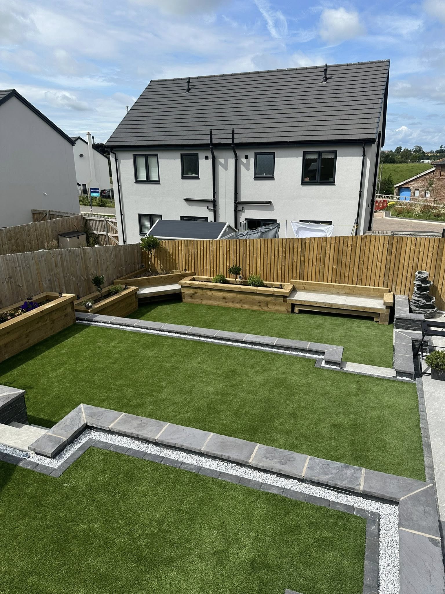Garden Redesign with Sleeper Beds