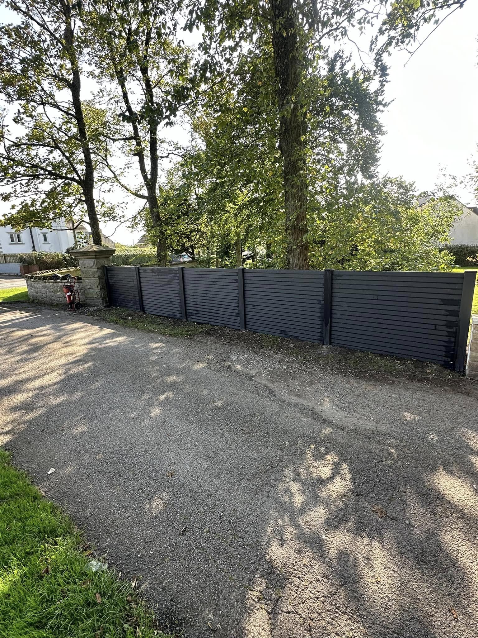 Composite Privacy Fencing